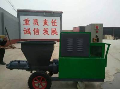 河北嘉順砂漿噴涂機 優質裝飾材料施工的高效利器